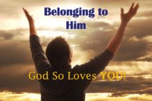 God so loves YOU!